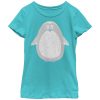 Girl’s Lost Gods Penguin Heart T-Shirt