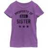 Girl’s Lost Gods Property of Little Sister T-Shirt