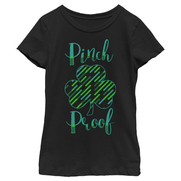 Girl’s Lost Gods St. Patrick’s Day Pinch Proof Shamrock T-Shirt