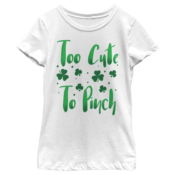 Girl’s Lost Gods St. Patrick’s Day Too Cute To Pinch T-Shirt