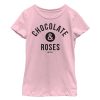 Girl’s Lost Gods Valentine’s Day Chocolate and Roses T-Shirt