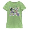 Girl’s Mickey & Friends ’80s Minnie and Mickey Mouse T-Shirt