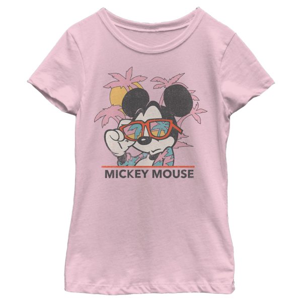 Girl’s Mickey & Friends Beach Ready Mickey Mouse T-Shirt