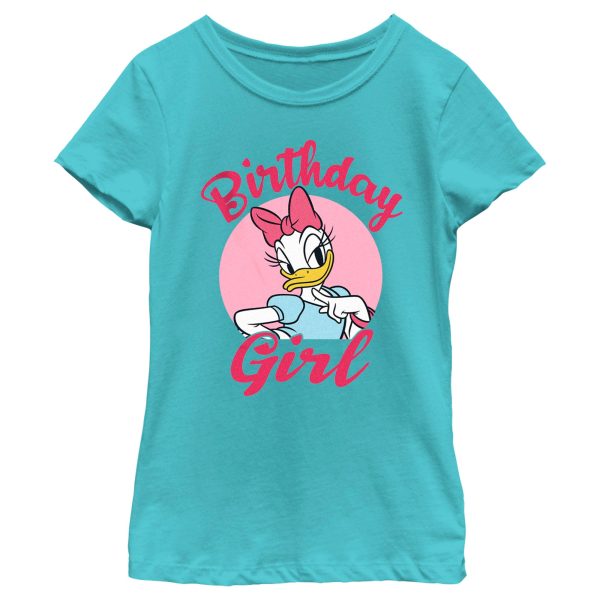 Girl’s Mickey & Friends Birthday Girl Daisy T-Shirt