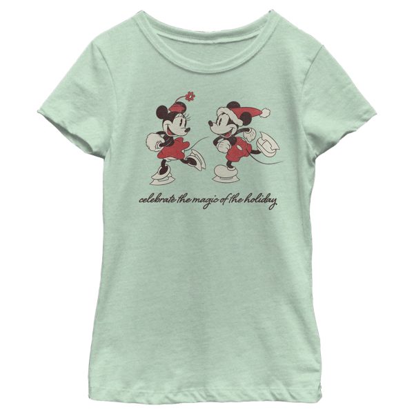 Girl’s Mickey & Friends Celebrate The Magic Of Holidays T-Shirt