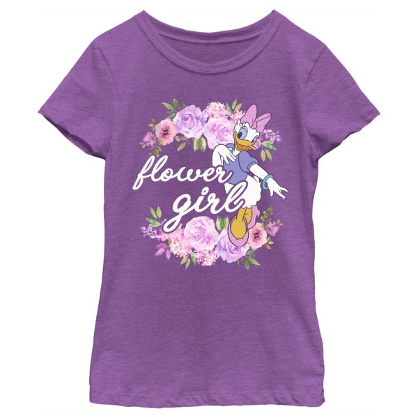 Girl’s Mickey & Friends Daisy Flower Girl T-Shirt