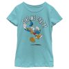 Girl’s Mickey & Friends Donald Duck Give Me Space T-Shirt