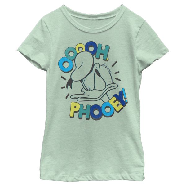 Girl’s Mickey & Friends Donald Duck On Phooey T-Shirt