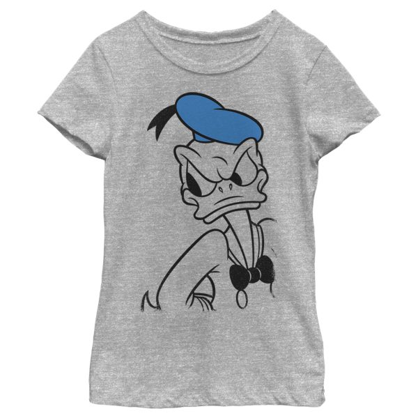 Girl’s Mickey & Friends Donald Outline T-Shirt