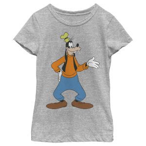 Girl’s Mickey & Friends Goofy Wave T-Shirt