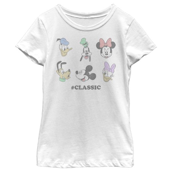 Girl’s Mickey & Friends Mickey & Friends #Classic T-Shirt