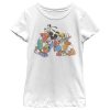 Girl’s Mickey & Friends Mickey & Friends Cool Group Lean T-Shirt