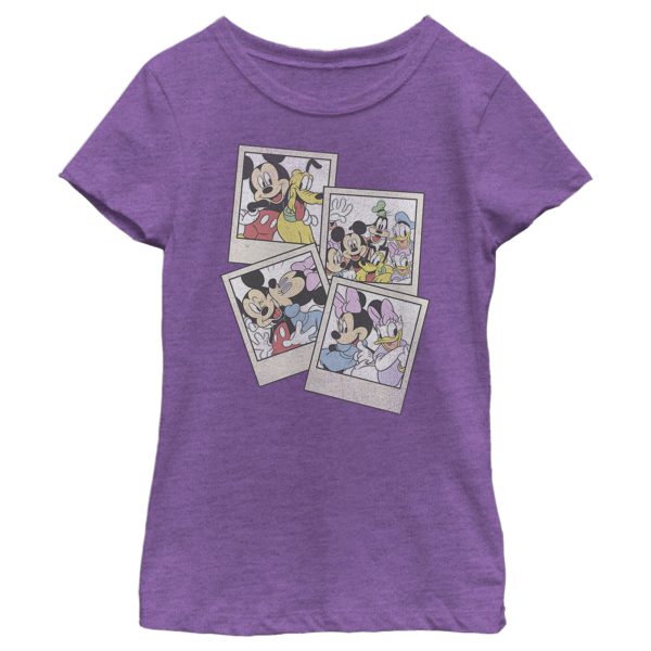 Girl’s Mickey & Friends Mickey & Friends Pictures T-Shirt