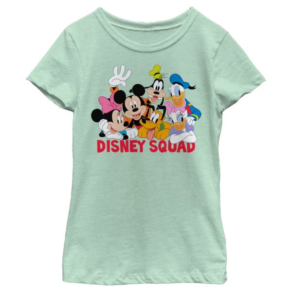 Girl’s Mickey & Friends Mickey & Friends Squad T-Shirt