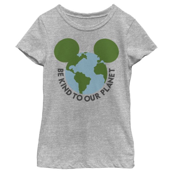 Girl’s Mickey & Friends Mickey Mouse Be Kind to Our Planet T-Shirt