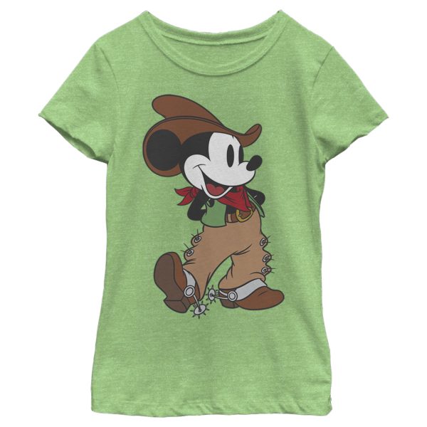 Girl’s Mickey & Friends Mickey Mouse Cowboy T-Shirt