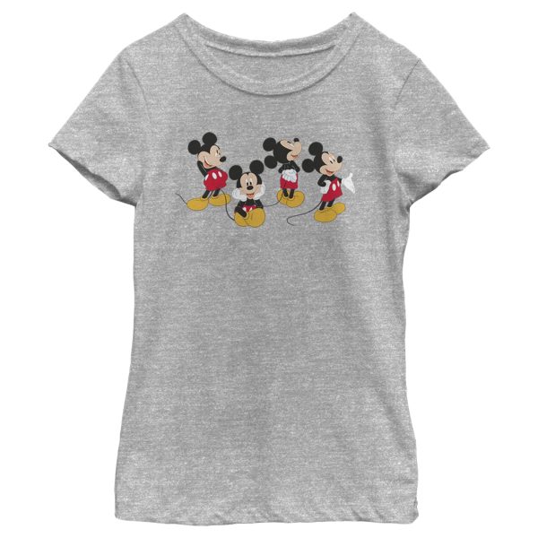 Girl’s Mickey & Friends Mickey Mouse Cute Poses T-Shirt