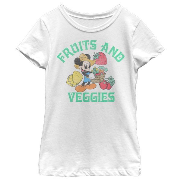 Girl’s Mickey & Friends Mickey Mouse Fruits and Veggies T-Shirt