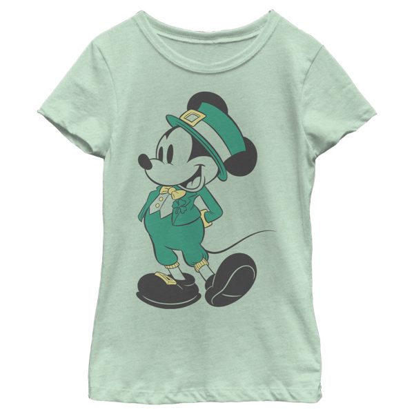 Girl’s Mickey & Friends Mickey Mouse Leprechaun T-Shirt