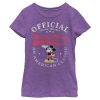 Girl’s Mickey & Friends Mickey Mouse Official One & Only T-Shirt