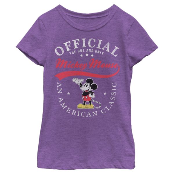 Girl’s Mickey & Friends Mickey Mouse Official One & Only T-Shirt