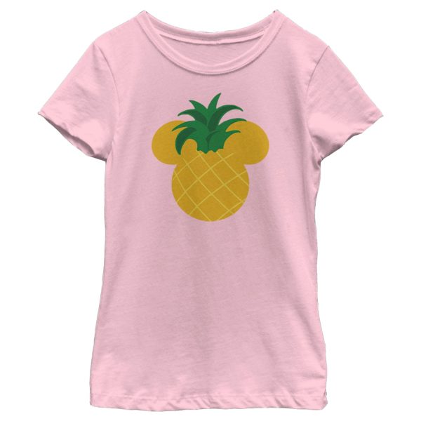 Girl’s Mickey & Friends Mickey Mouse Pineapple Silhouette T-Shirt