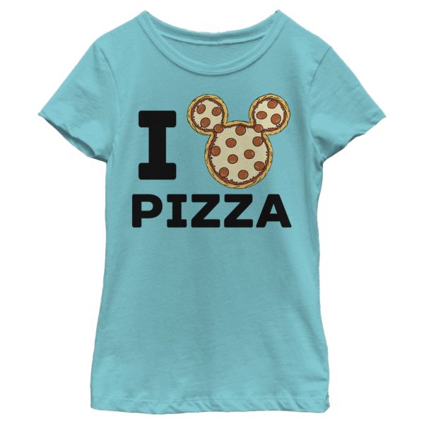 Girl’s Mickey & Friends Mickey Mouse Pizza T-Shirt