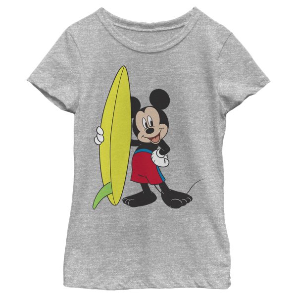 Girl’s Mickey & Friends Mickey Mouse Surf Board T-Shirt