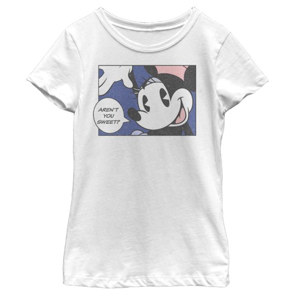 Girl’s Mickey & Friends Minnie Mouse Aren’t You Sweet T-Shirt