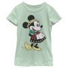Girl’s Mickey & Friends Minnie Mouse German Oktoberfest Dirndl T-Shirt