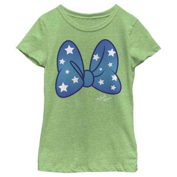 Girl’s Mickey & Friends Minnie Mouse Starry Bow T-Shirt