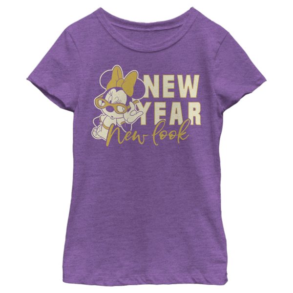 Girl’s Mickey & Friends Minnie New Year New Look T-Shirt