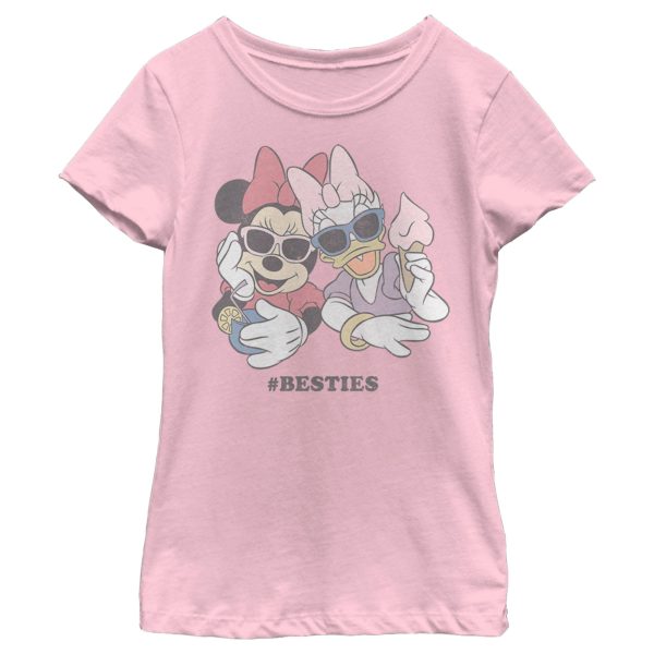 Girl’s Mickey & Friends Minnie and Daisy Besties T-Shirt