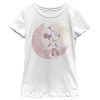 Girl’s Mickey & Friends Minnie on the Moon T-Shirt