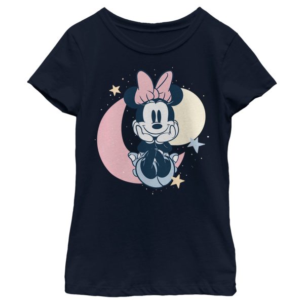 Girl’s Mickey & Friends Moonlight Minnie T-Shirt