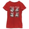 Girl’s Mickey & Friends Retro Minnie Boxes T-Shirt