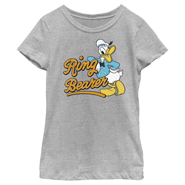 Girl’s Mickey & Friends Retro Ring Bearer Donald T-Shirt