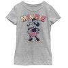 Girl’s Mickey & Friends Retro Winking Minnie T-Shirt