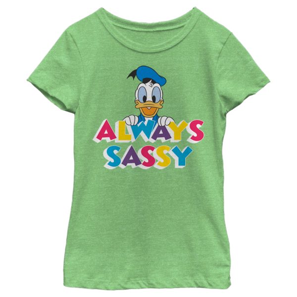 Girl’s Mickey & Friends Sassy Donald T-Shirt