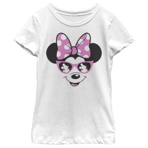 Girl’s Mickey & Friends Shaded Minnie T-Shirt
