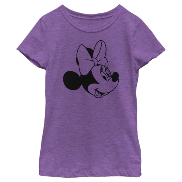 Girl’s Mickey & Friends Simple Minnie T-Shirt