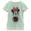 Girl’s Mickey & Friends Sitting Minnie T-Shirt