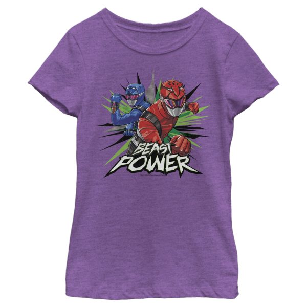 Girl’s Power Rangers Beast Morphers Flash T-Shirt