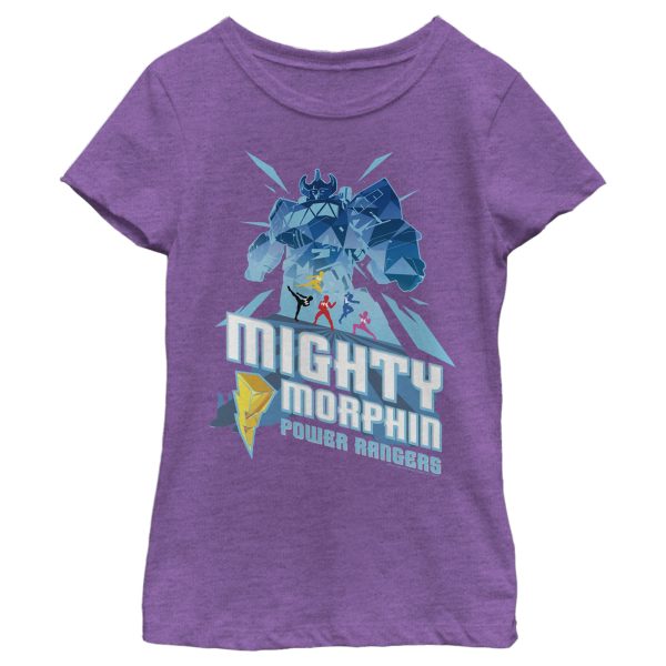 Girl’s Power Rangers Mighty Morphin Megazord T-Shirt