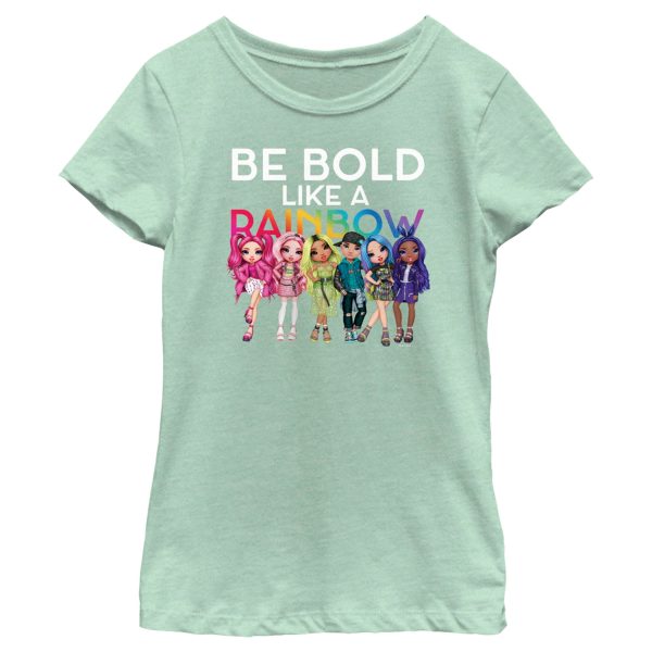 Girl’s Rainbow High Be Bold Like a Rainbow T-Shirt