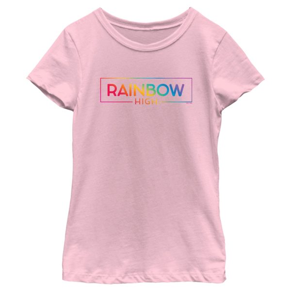 Girl’s Rainbow High Colorful Classic Logo T-Shirt