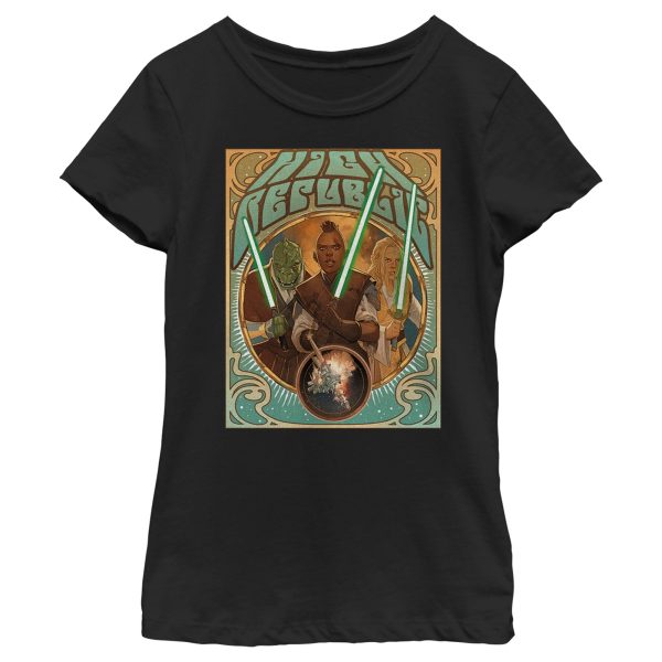 Girl’s Star Wars The High Republic Jedi There Is No Fear Team T-Shirt