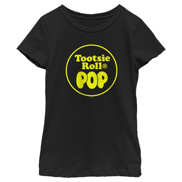 Girl’s Tootsie Pop Classic Circle Logo T-Shirt