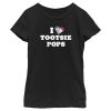 Girl’s Tootsie Pop I Love Tootsie Pops T-Shirt