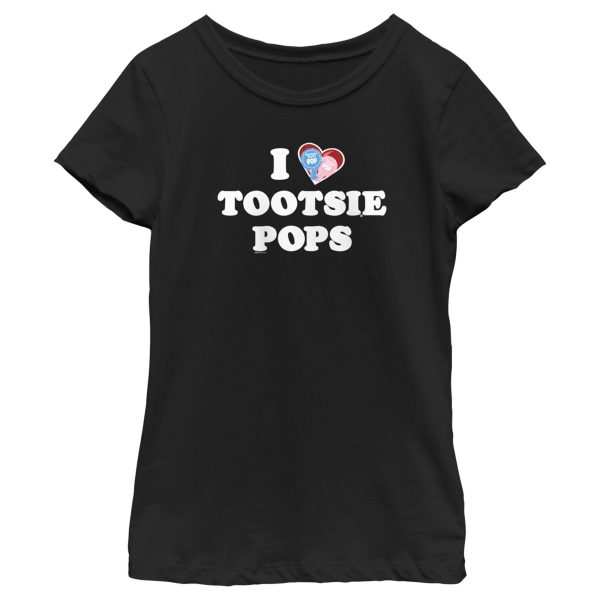 Girl’s Tootsie Pop I Love Tootsie Pops T-Shirt